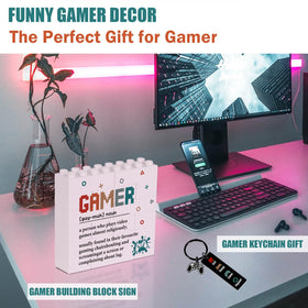  Busy Gaming Life gamer gift set box showcases a complete gamer present