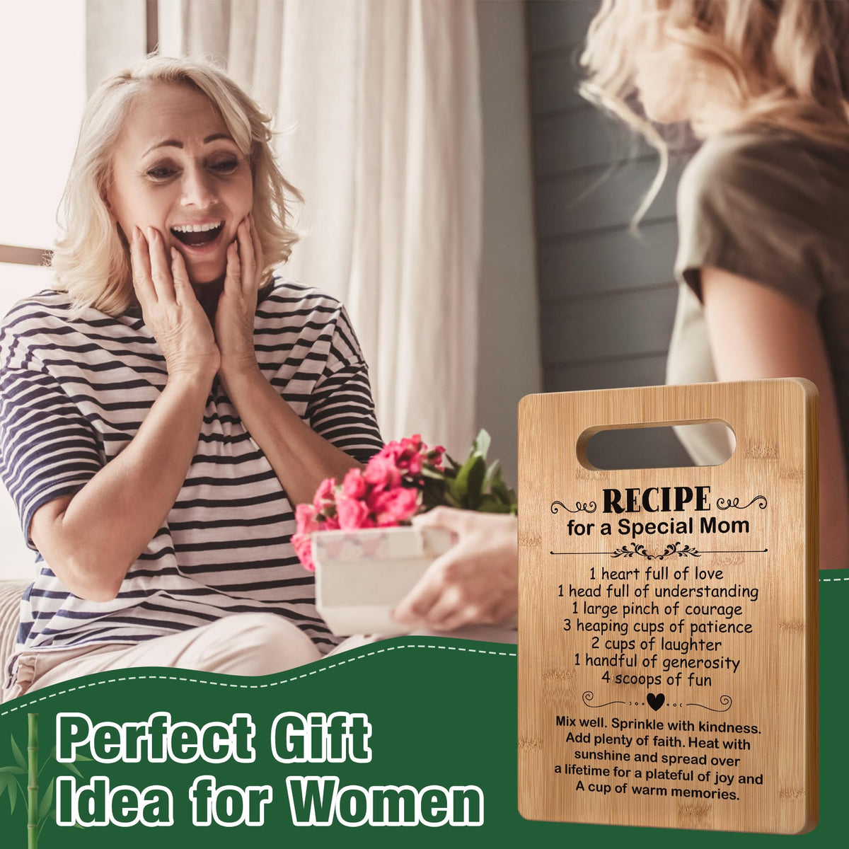 Busy Gaming Life gift-ready mom board with sweet message for gifting.