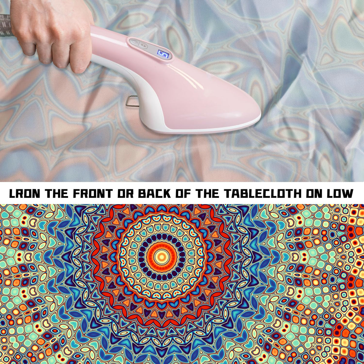 Butaluk tablecloth suited for outdoor dining at picnics, camping, and family gatherings.
