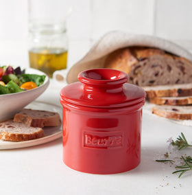 Butter Bell countertop display ready for daily use in kitchen