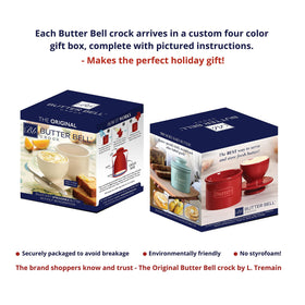 Butter Bell glaze detail highlights craftsmanship and style