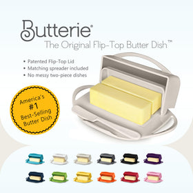 Butterie on the counter enables soft, ready-to-spread butter without delays