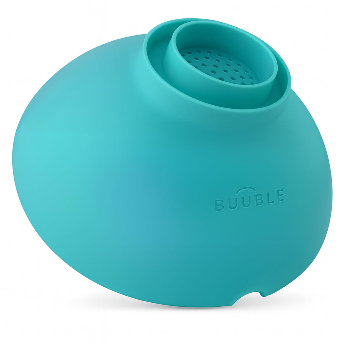 BUUBLE grease drainer in action with bacon reduces spills and mess.