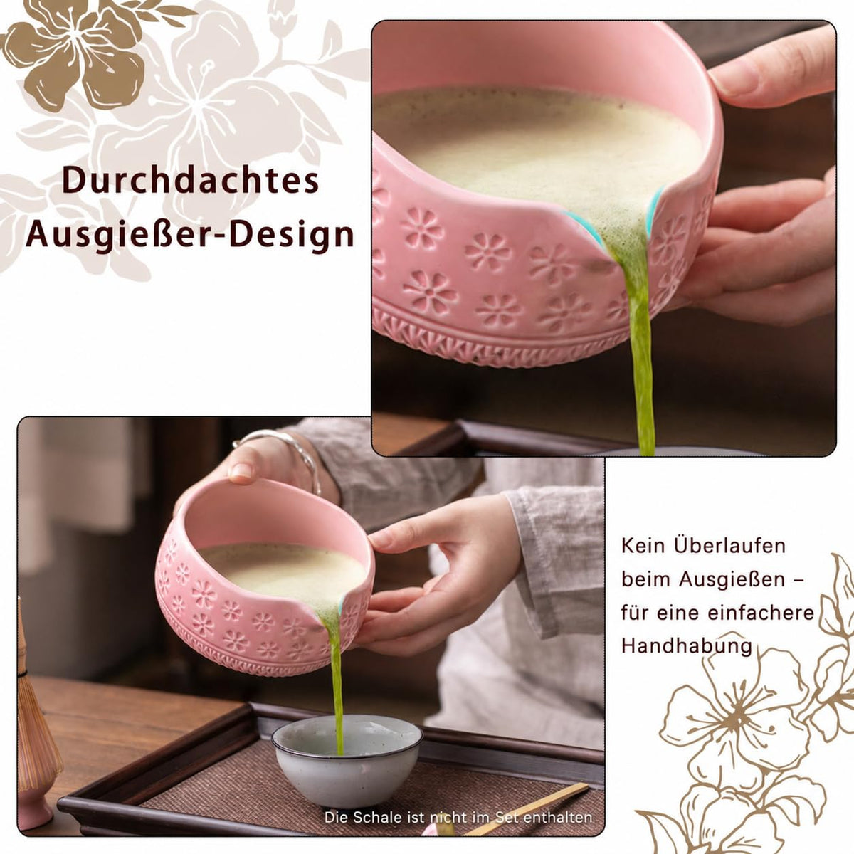Buucup cherry blossoms tea towel to complete the spring-inspired set.