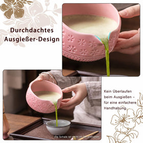 Buucup cherry blossoms tea towel to complete the spring-inspired set.
