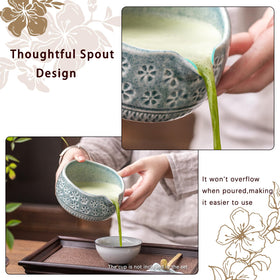 Buucup glazed interior bowl aids easy cleaning and stain-free tea sessions.