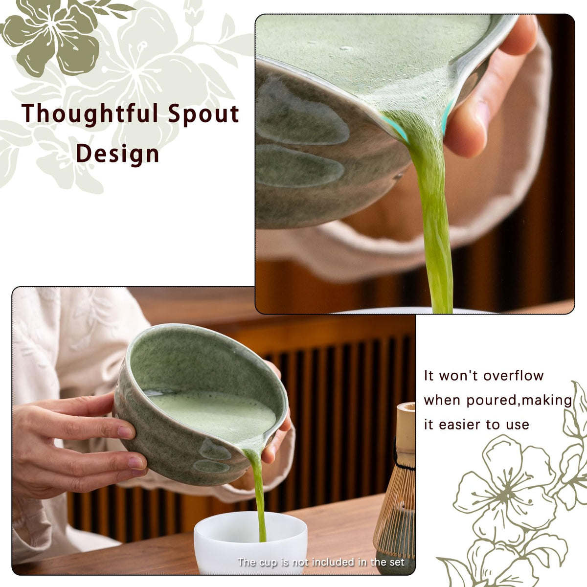 Buucup matcha set elegant design blending tradition with modern kitchen aesthetics