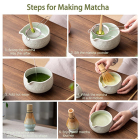 Buucup Matcha Whisk Set whisk holder for neat storage