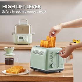 BUYDEEM DT620 retro stainless steel body adds timeless kitchen charm.