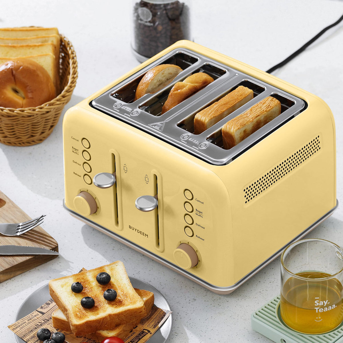 Buydeem DT640 compact design saves counter space.