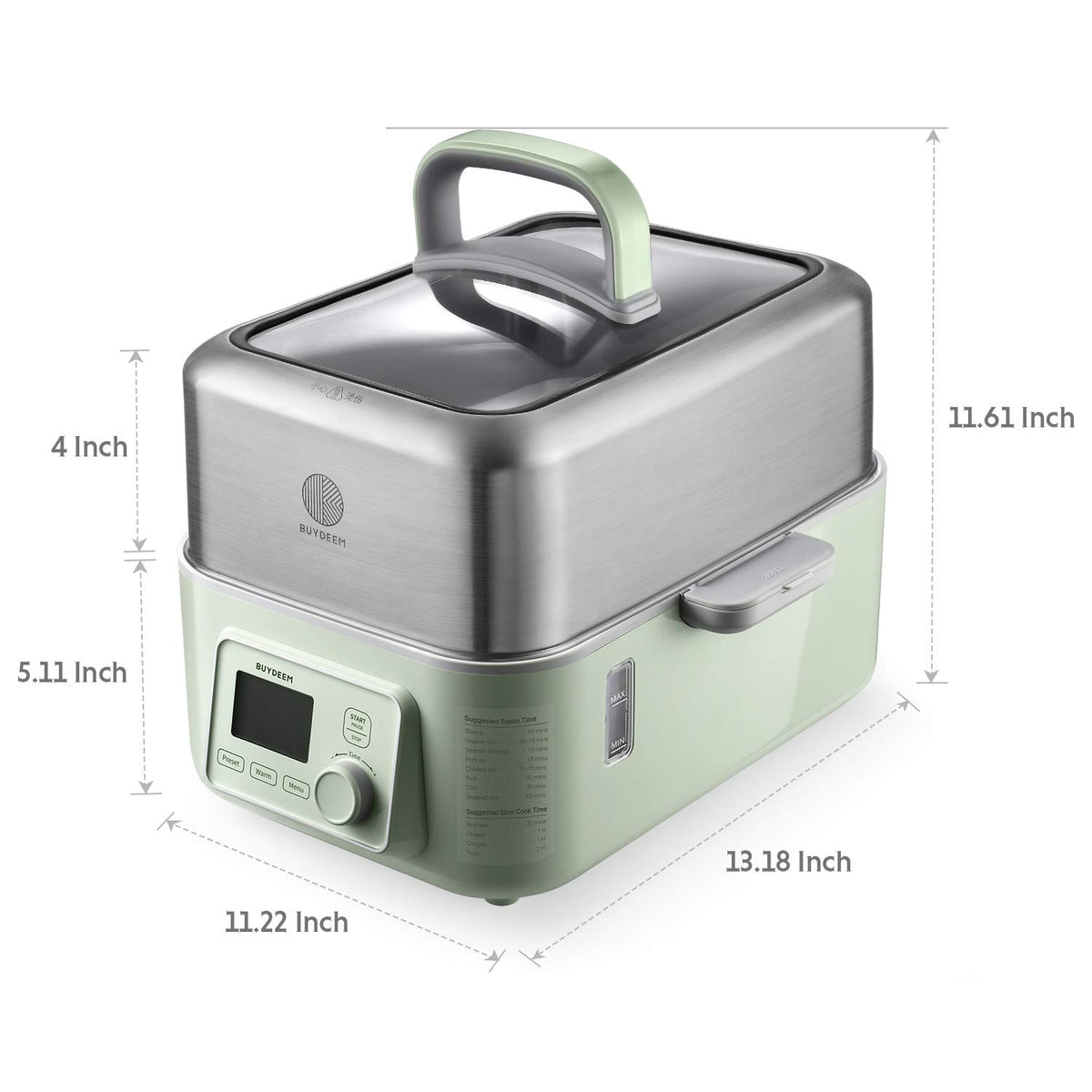 BUYDEEM G553 compact design fits small kitchens without sacrificing capacity