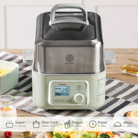 BUYDEEM G553 steaming vegetables to preserve nutrients and flavor
