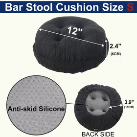 Buyue cushion fabric close-up reveals jacquard texture and durable stitching.