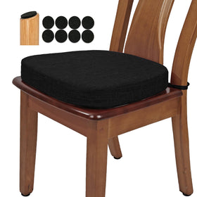 BUYUE thickened woven chair cushion, top view, enhanced dining comfort