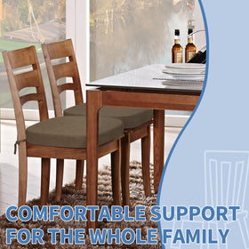 BUYUE U-shape 16x16 seat cushion supports comfortable dining posture