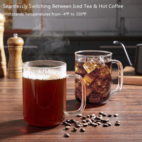 BWODYAY 20oz glass mug set makes a gift-ready option.