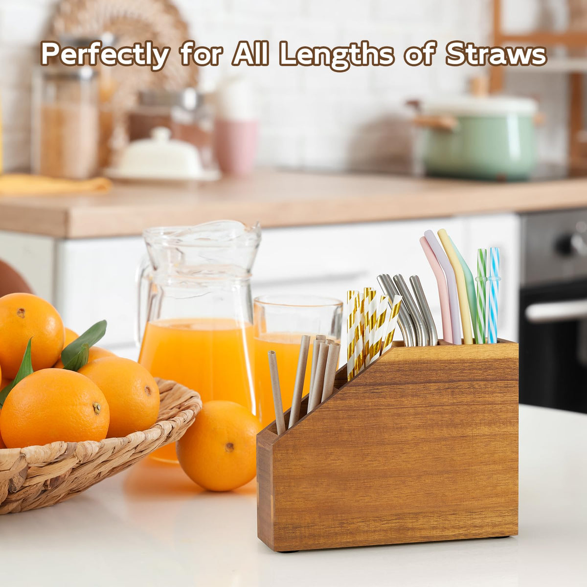 BWODYAY compact kitchen organizer for slim items and accessories