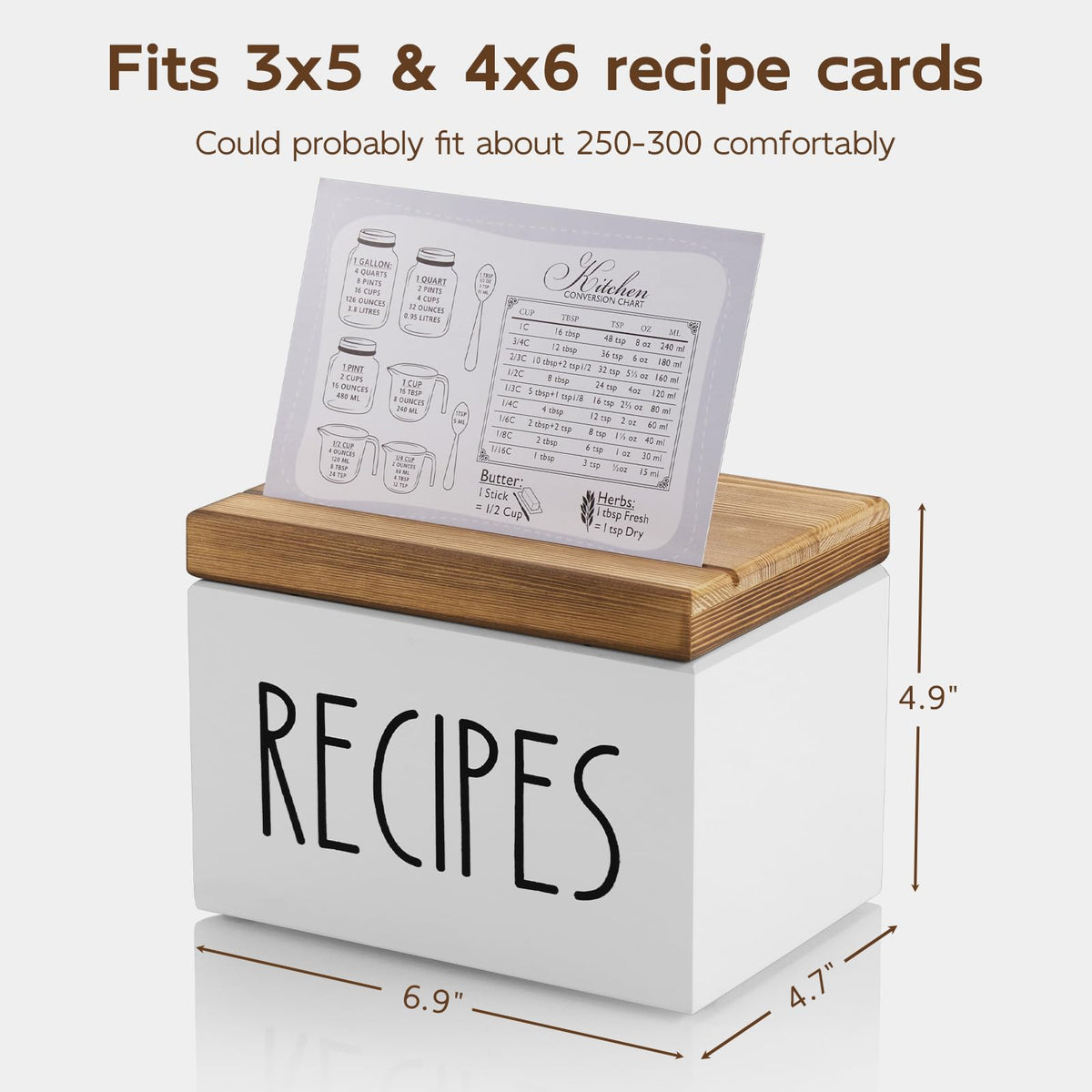BWODYAY 100-card set ready to record favorite recipes