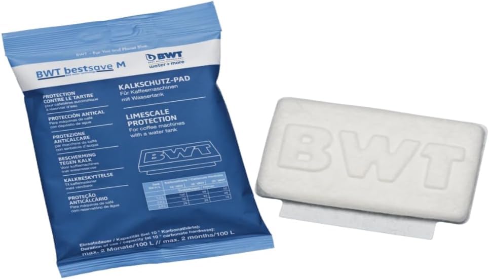 Special BWT filter fleece ensures smooth water flow with Bestsave M pad.