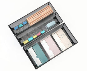 BYCY multi-use storage tray for compact, tidy storage in any room.