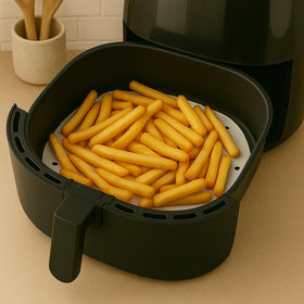 BYKITCHEN 9-inch liners laid flat for quick, ready-to-use cooking prep.