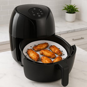 BYKITCHEN pre-cut size fits 9-inch pans and baskets.
