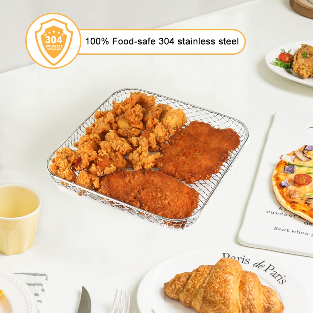 BYKITCHEN air fryer rack fits Cosori for easier multi-item prep