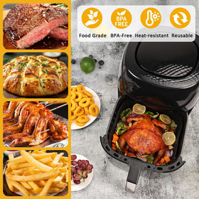 BYKITCHEN liner fits Chefman 8–12 quart models for family meals.