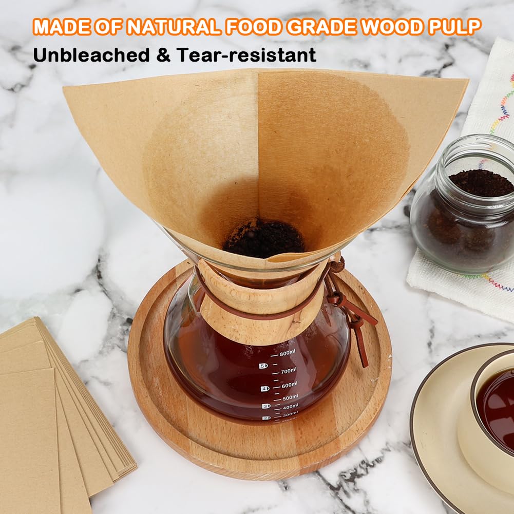 BYKITCHEN filter set fits Bodum and Cosori 5–13 cup brewers.