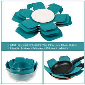 BYKITCHEN easy to clean and reusable pan protectors