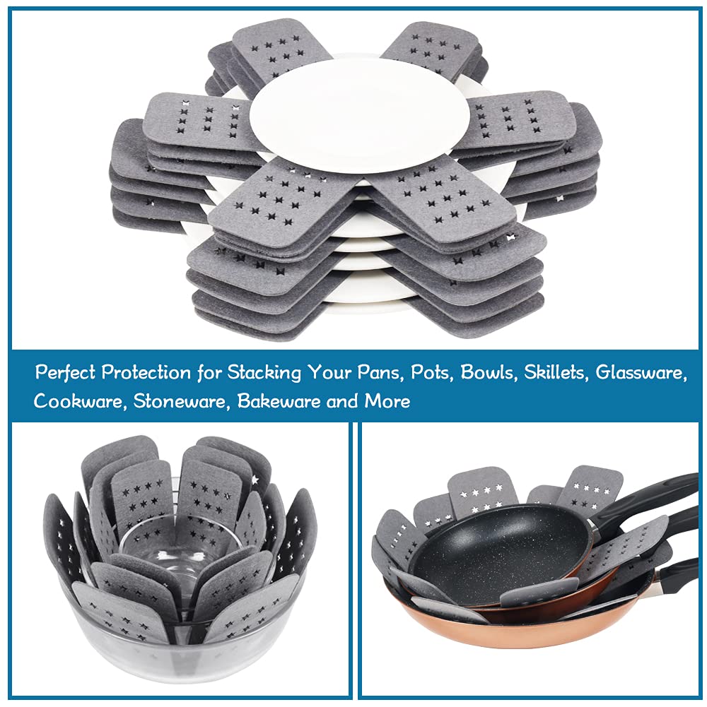 BYKITCHEN Countertop protection pads shield surfaces from hot pots