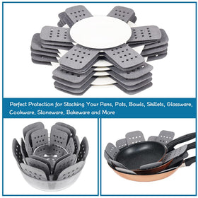 BYKITCHEN Countertop protection pads shield surfaces from hot pots