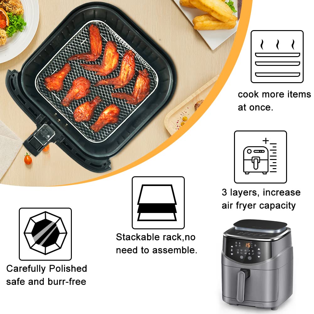 BYKITCHEN dishwasher-safe rack in a clean kitchen with easy cleanup.