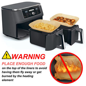 BYKITCHEN grease-proof liners enable easy cleanup after meals