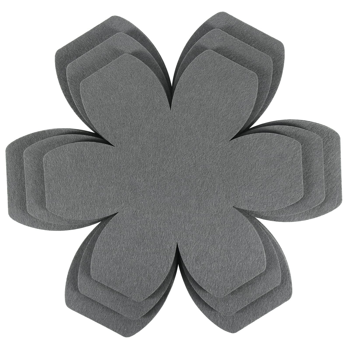 BYKITCHEN larger-thicker pan protectors shown between pots to prevent scratches and coating wear