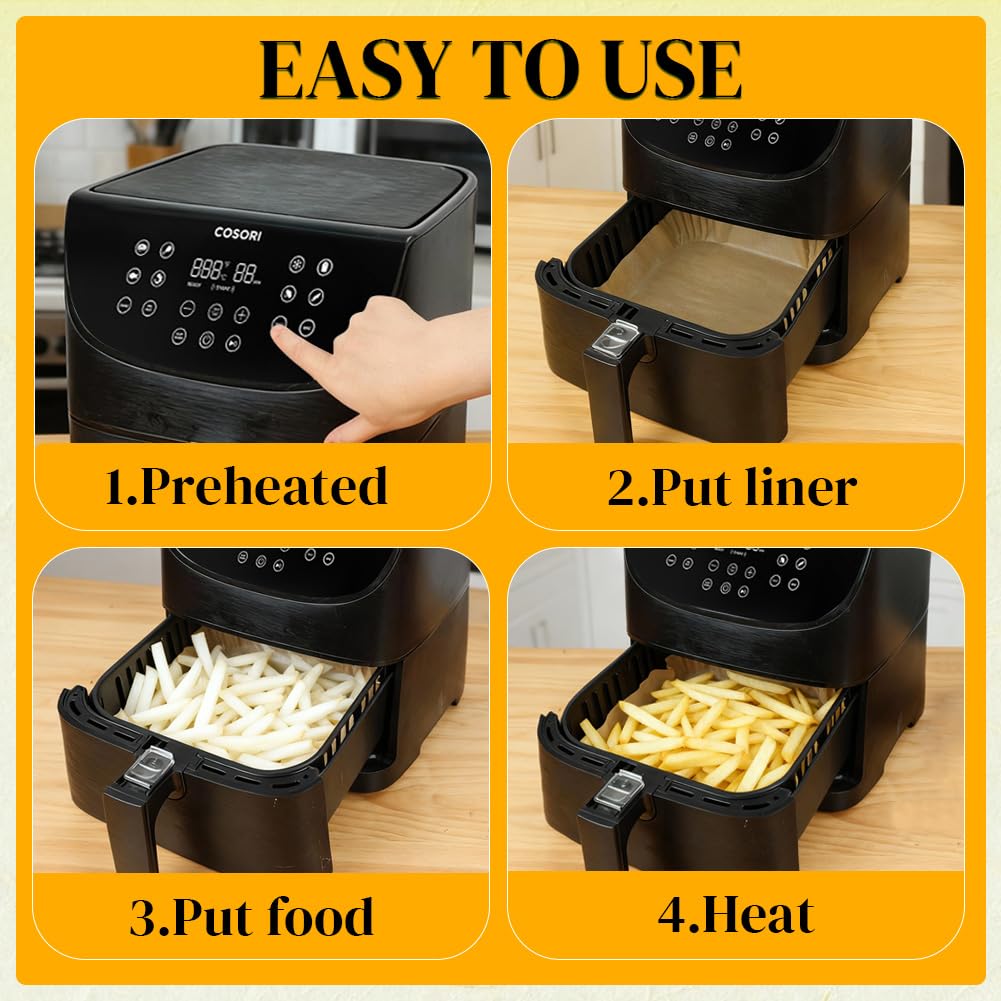 BYKITCHEN microwave-oven-steam-safe-sheets support versatile cooking beyond air fry