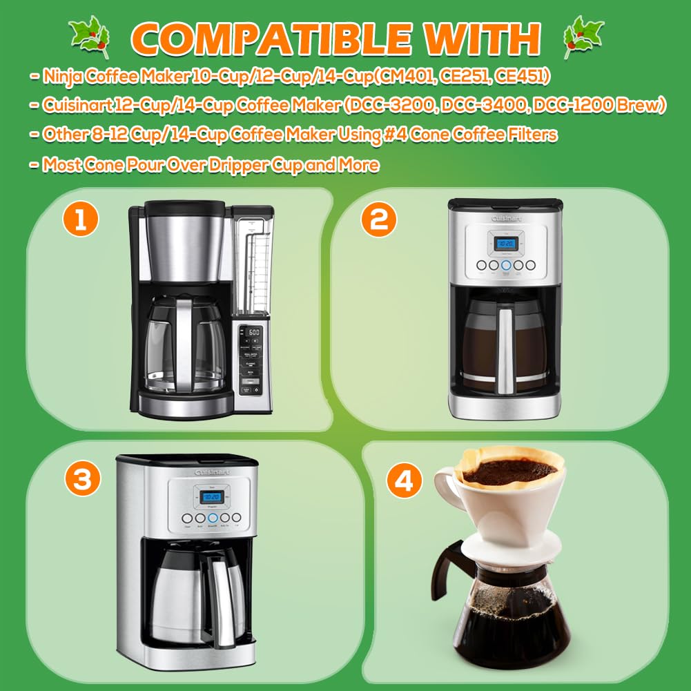 BYKITCHEN Ninja compatibility filter for Ninja brewers with consistent performance.