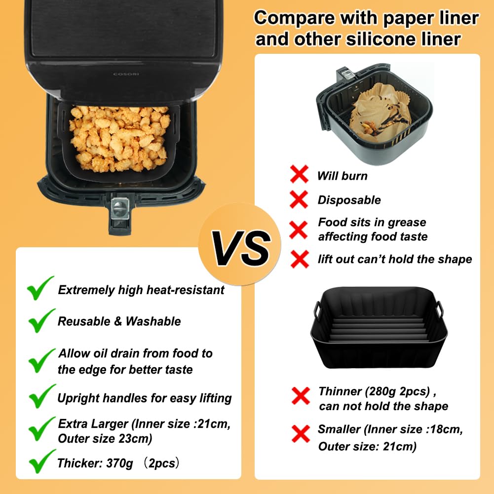 BYKITCHEN nonstick reusable liner withstands high heat for repeated use