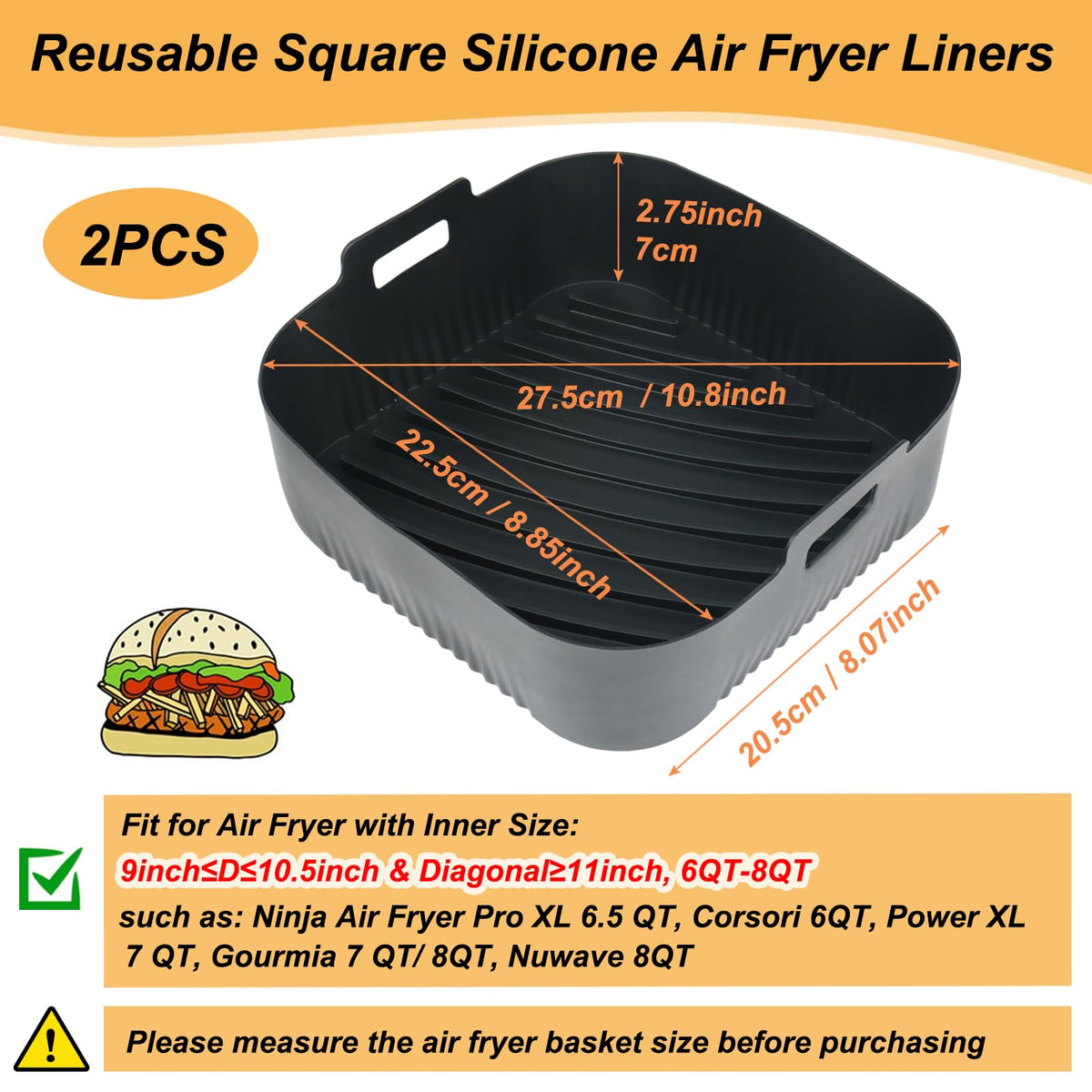 BYKITCHEN oil-drain edge design guides fats to the side for crisp, less greasy dishes