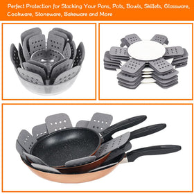 BYKITCHEN pan protectors shield glassware and bakeware from chipping