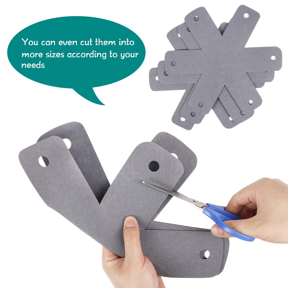 Hanging storage: BYKITCHEN protectors can be hung when not in use for easy access.