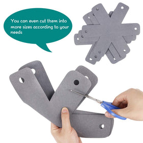 Hanging storage: BYKITCHEN protectors can be hung when not in use for easy access.