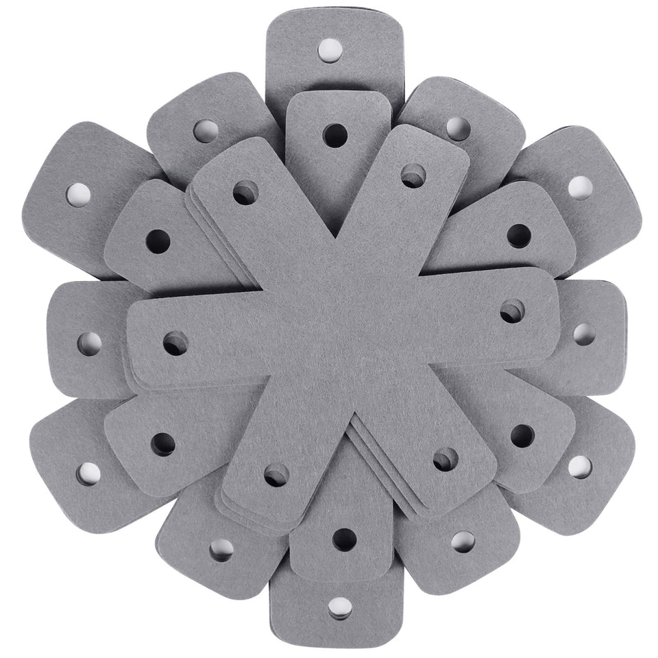 BYKITCHEN Pan Protectors: set of 12 pads in four sizes protects cookware during stacking.