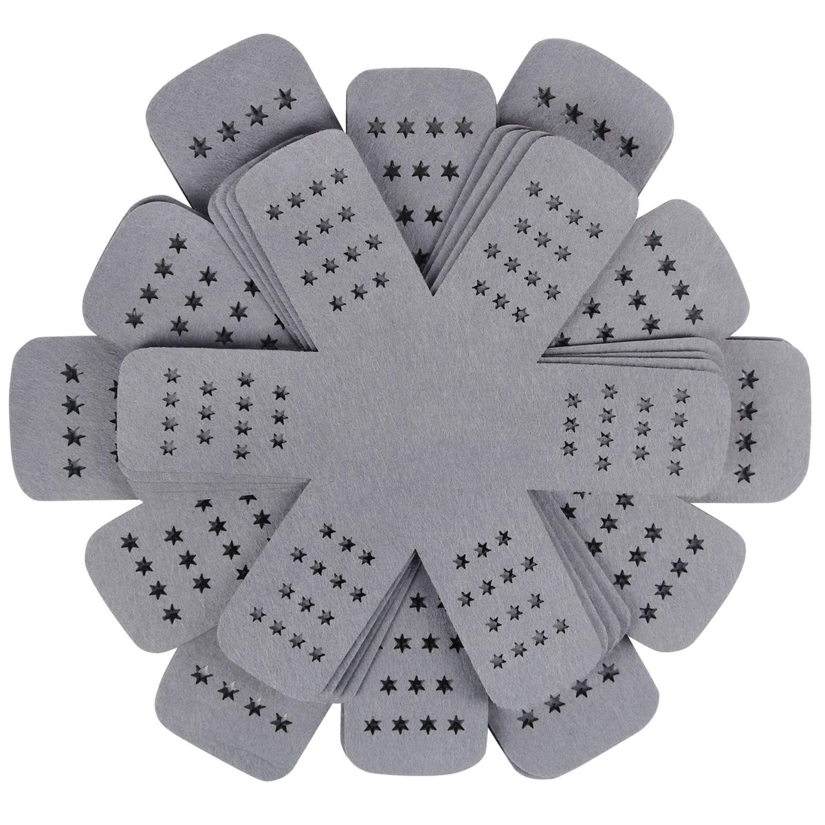 BYKITCHEN Pan Protectors with star pattern protect pans from scratches during stacking