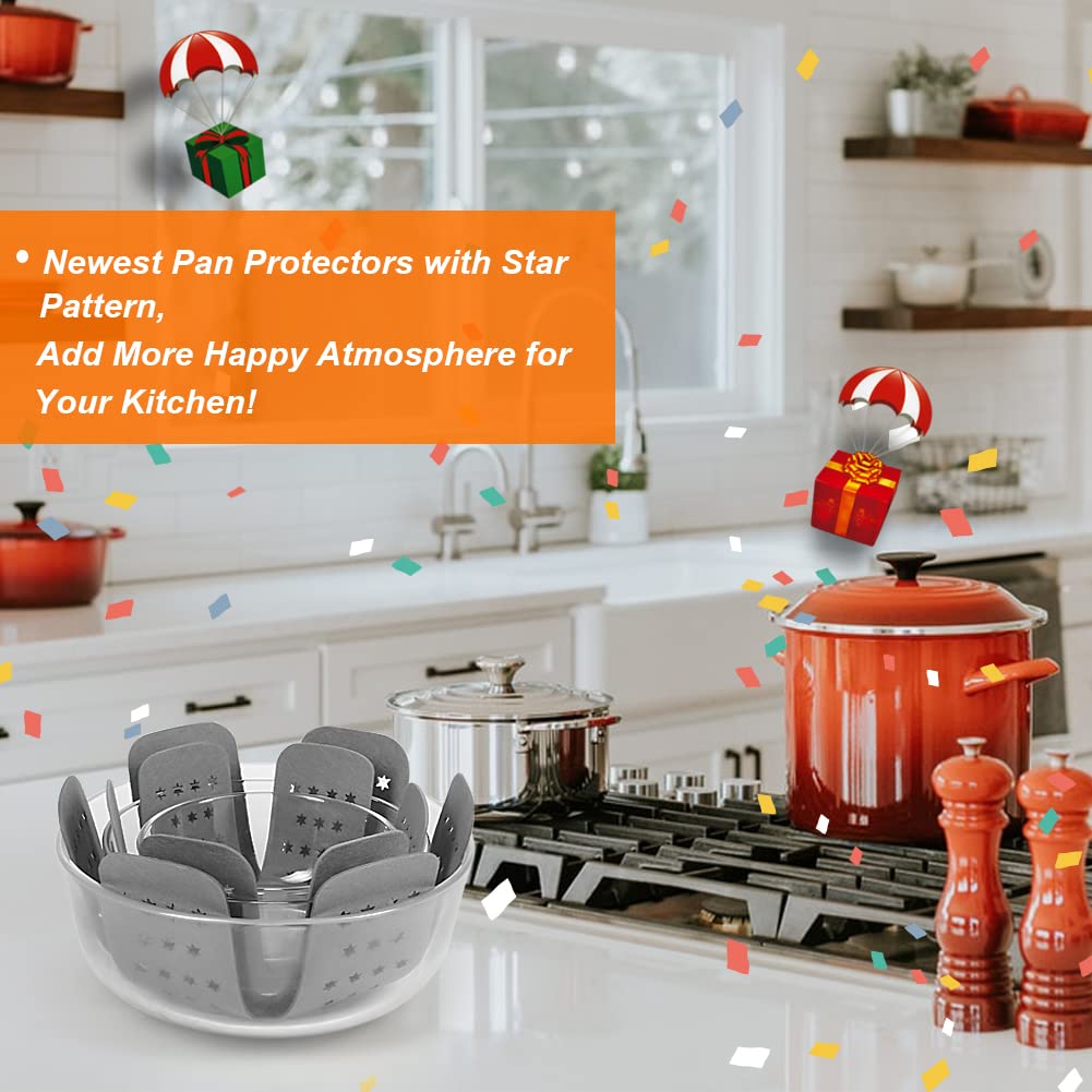 BYKITCHEN pan protectors are washable and reusable for long-lasting use