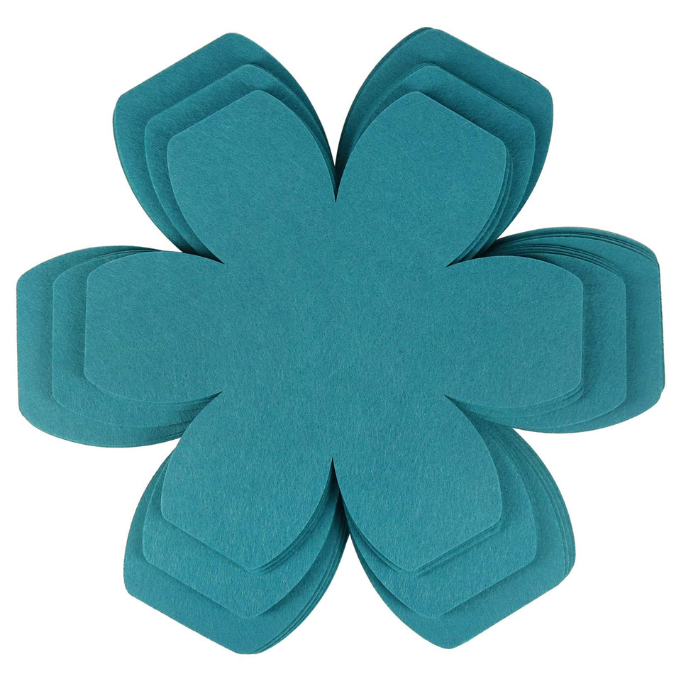 BYKITCHEN pot protectors in cyan to shield cookware during stacking
