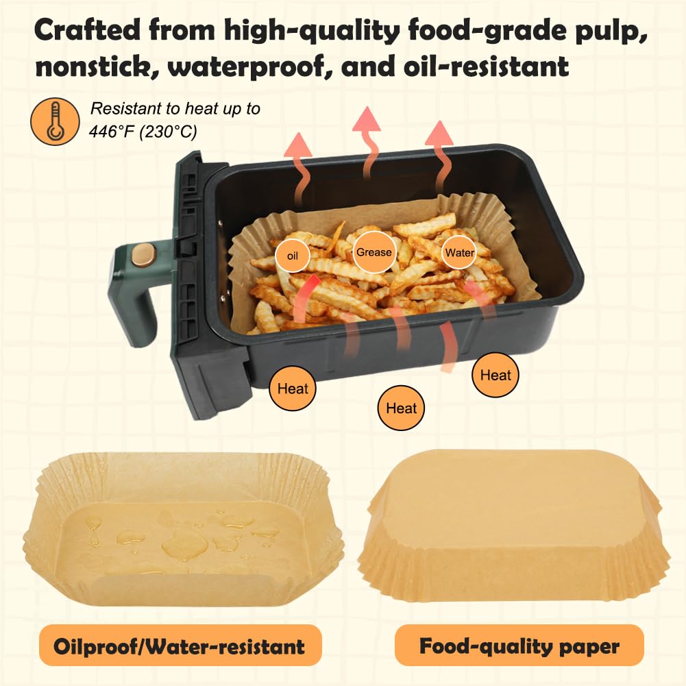 BYKITCHEN rectangle liner eight by five point five inches fits most dual-zone models