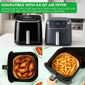 BYKITCHEN round liners compatible with 6qt models for a snug fit