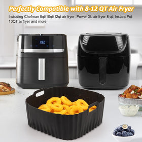 BYKITCHEN silicone liner withstands high heat for versatile cooking.