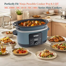 BYKITCHEN liner compatible with MC1010 series fitting snugly in 8.5 qt pot